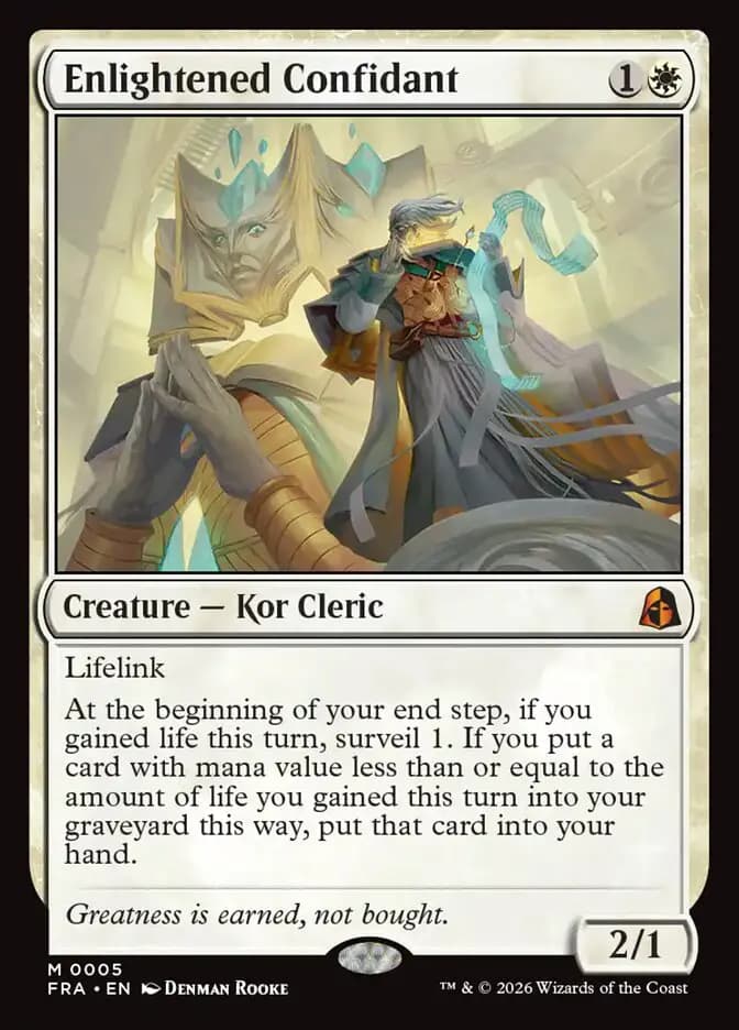 Card image of Enlightened Confidant