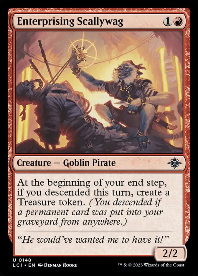 Card image of Enterprising Scallywag