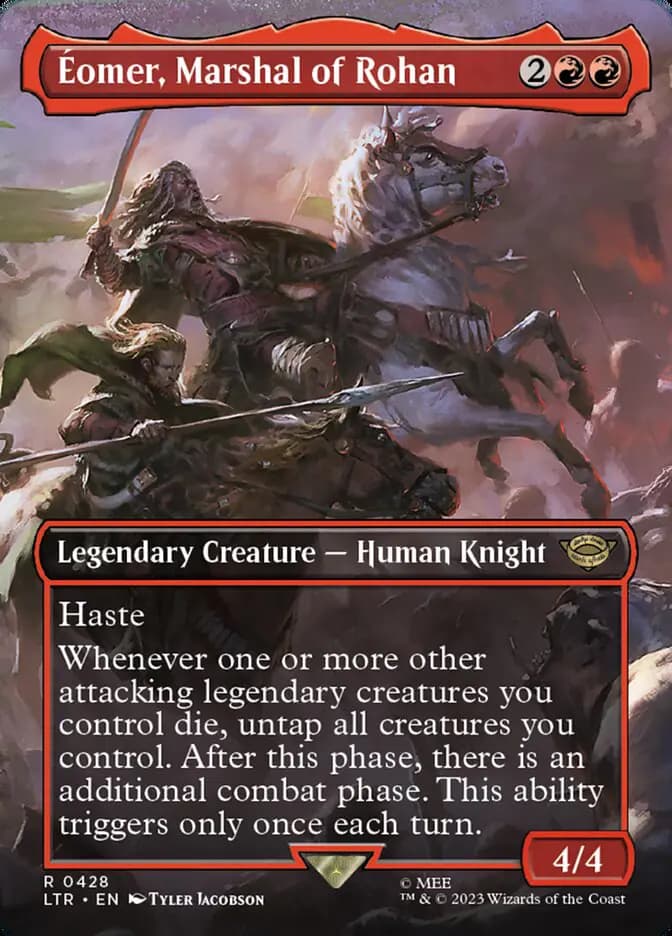 Card image of Éomer, Marshal of Rohan