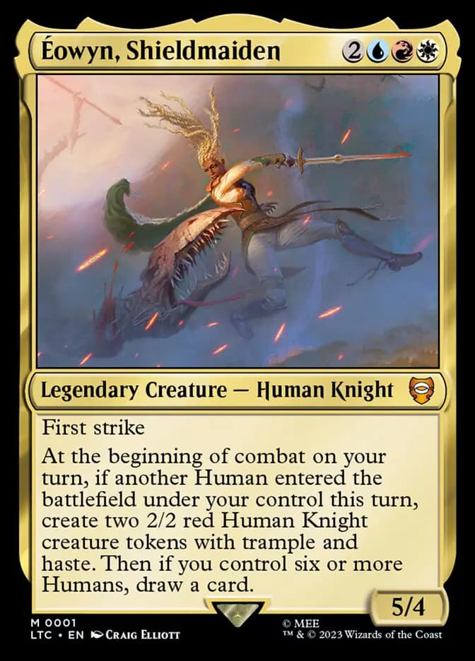 Card image of Éowyn, Shieldmaiden