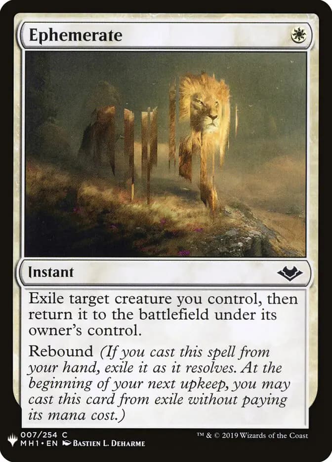 Card image of Ephemerate