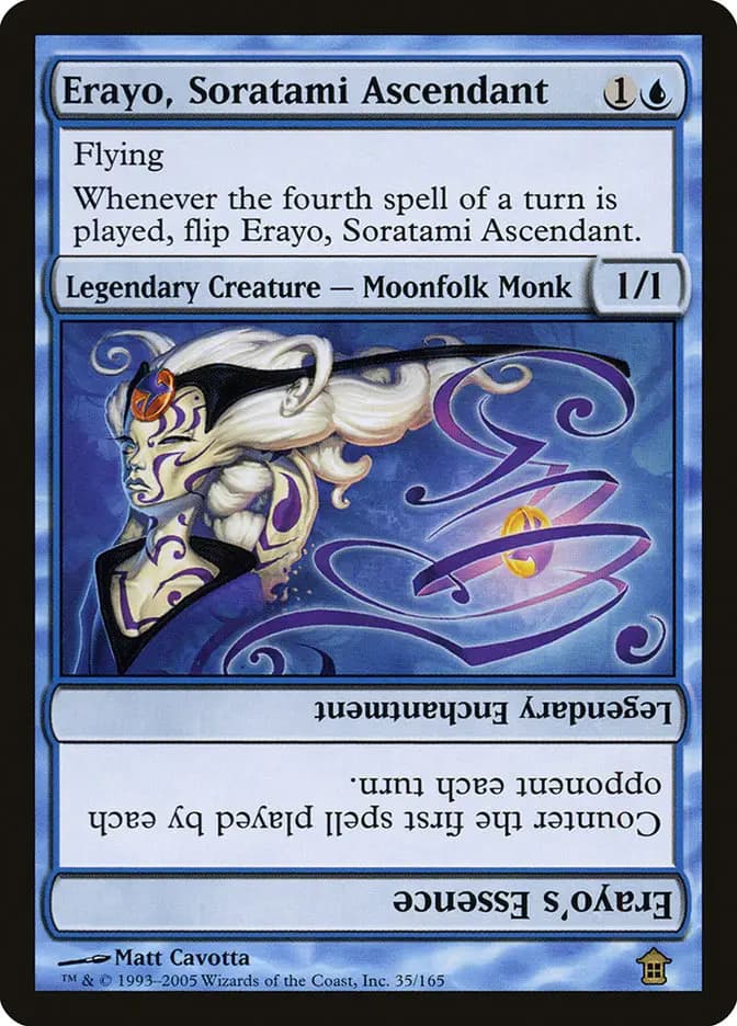 Card image of Erayo, Soratami Ascendant / Erayo's Essence