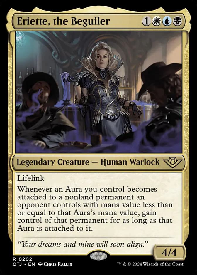 Card image of Eriette, the Beguiler