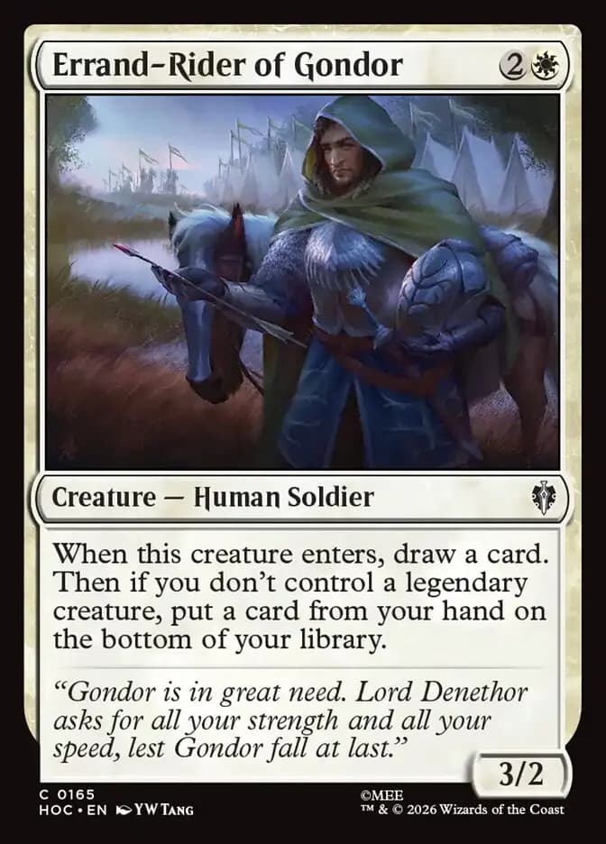 Card image of Errand-Rider of Gondor