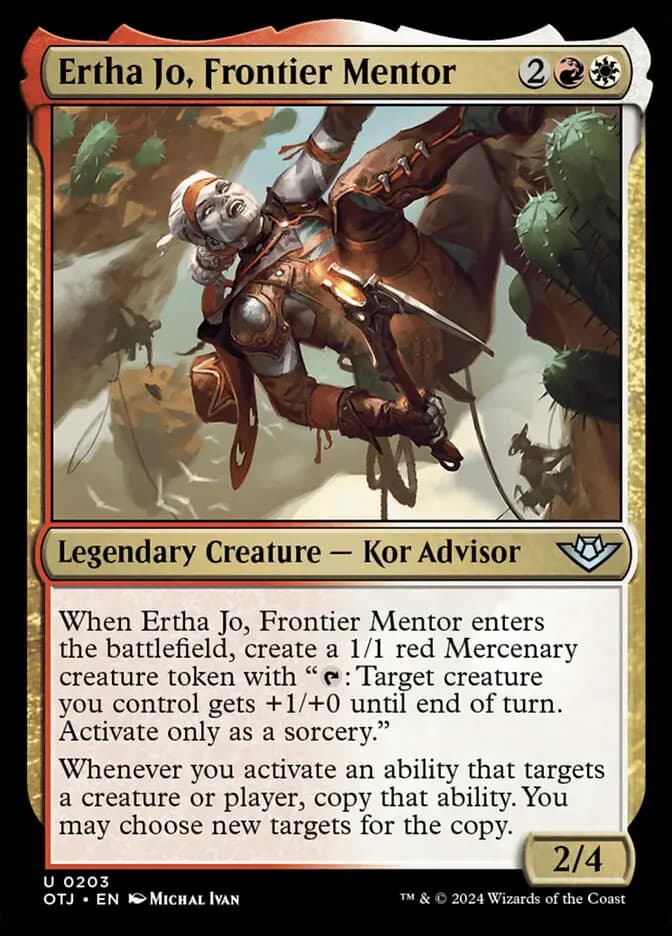 Card image of Ertha Jo, Frontier Mentor