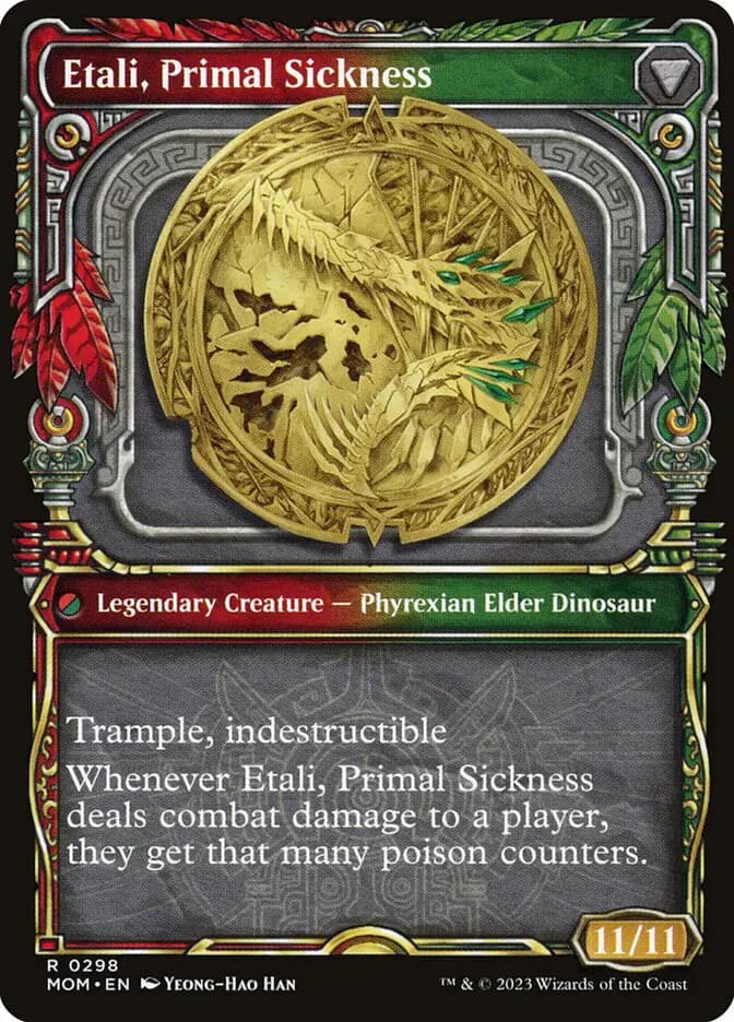 Card image of Etali, Primal Conqueror / Etali, Primal Sickness