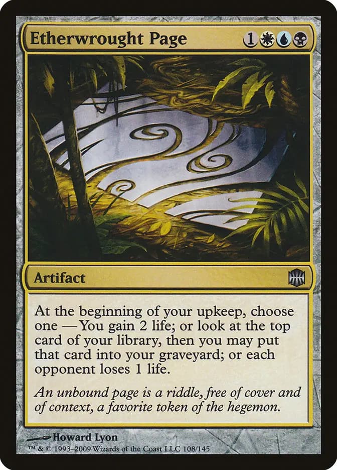 Card image of Etherwrought Page