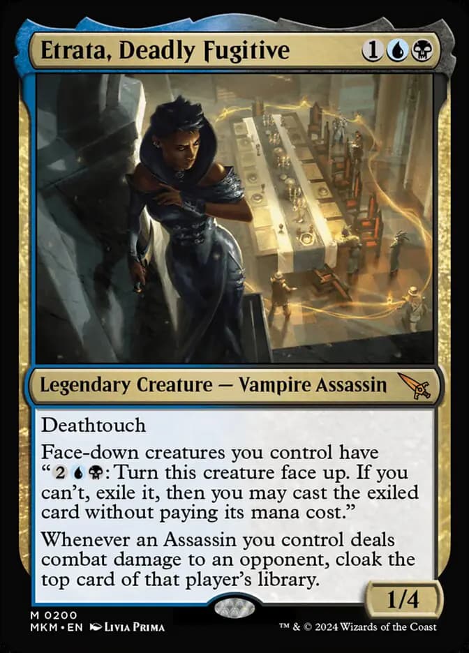 Card image of Etrata, Deadly Fugitive