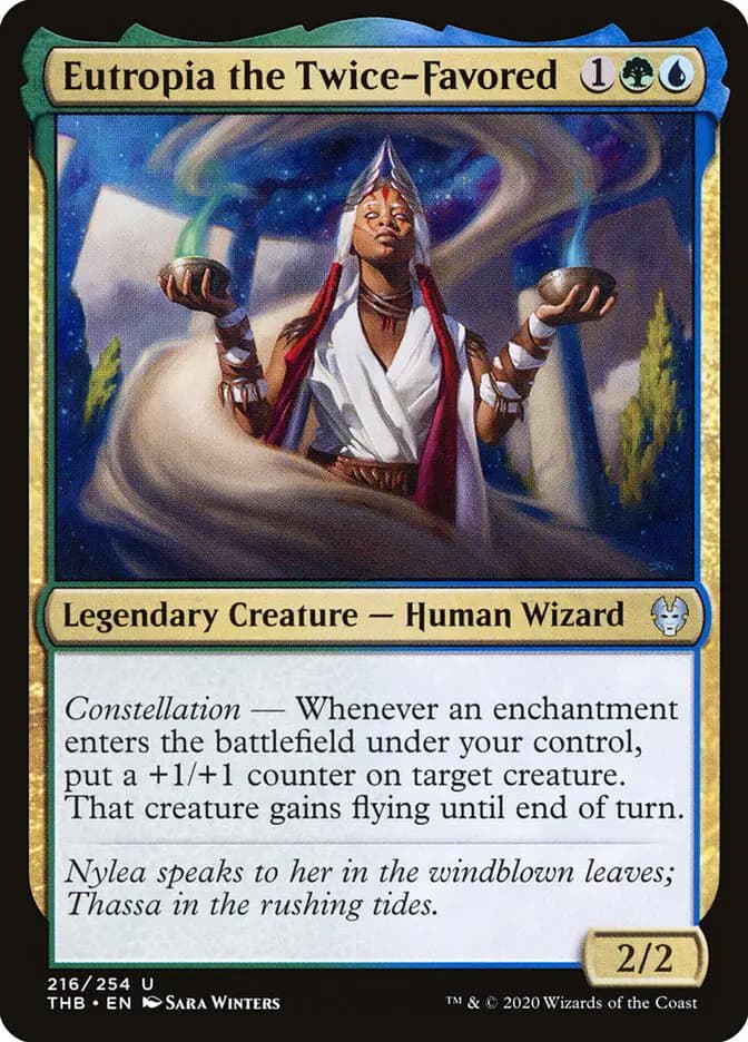 Card image of Eutropia the Twice-Favored