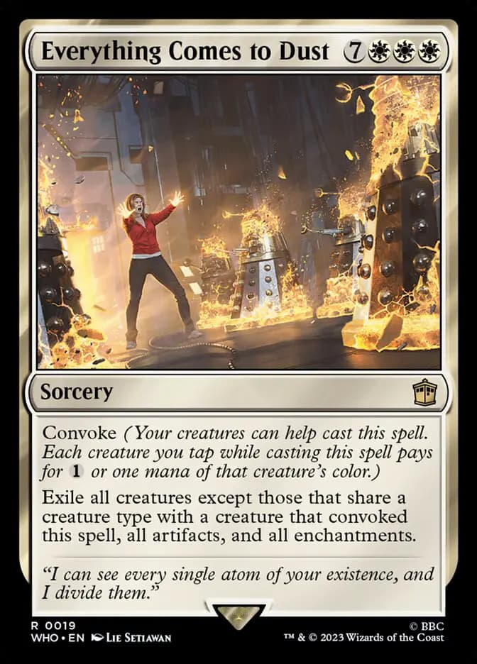 Card image of Everything Comes to Dust