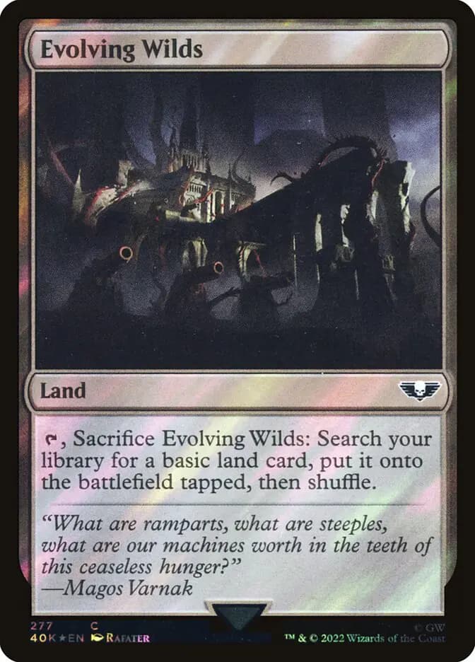 Card image of Evolving Wilds