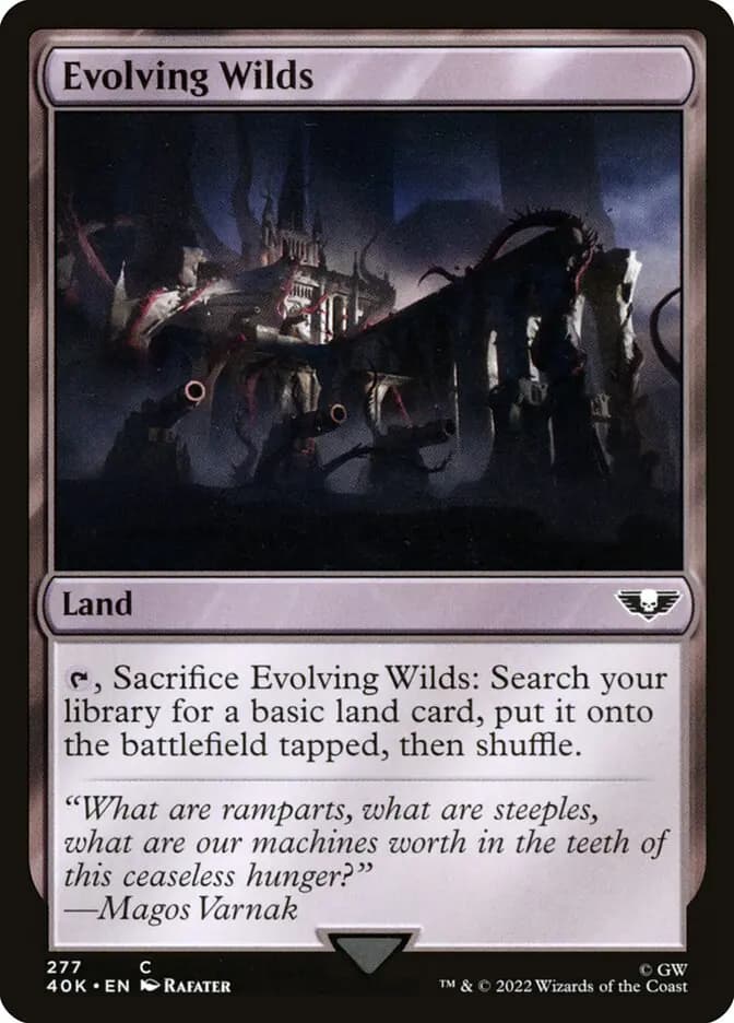 Card image of Evolving Wilds