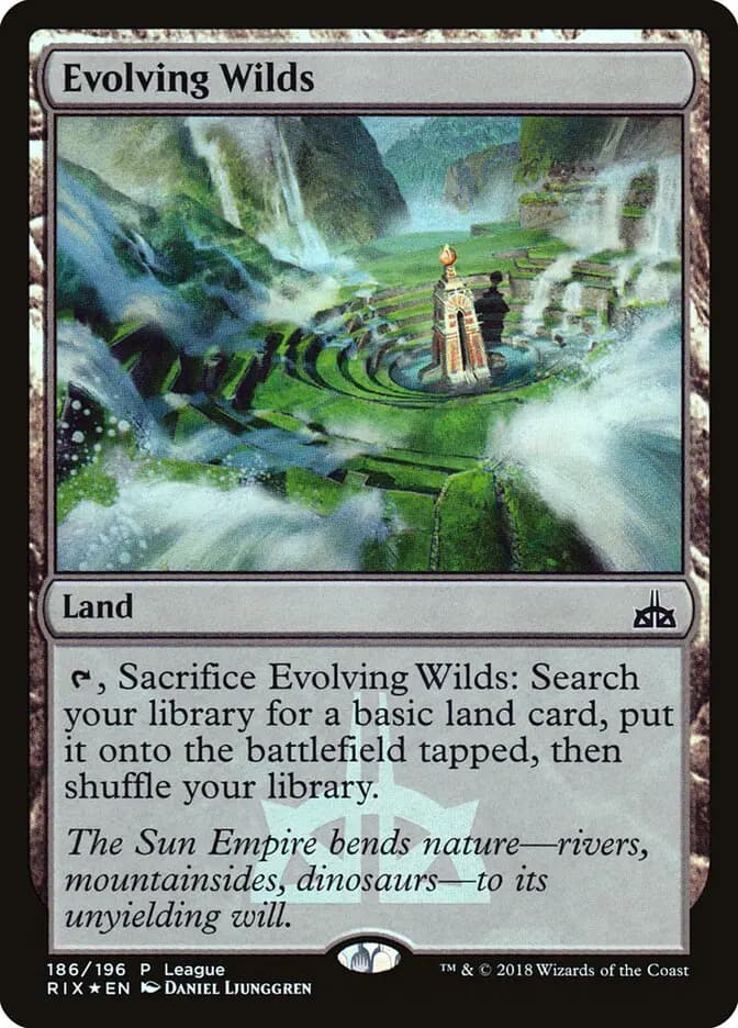 Card image of Evolving Wilds