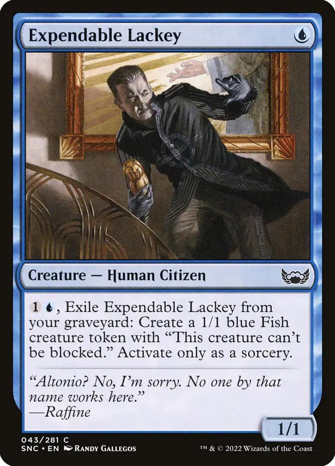 Card image of Expendable Lackey