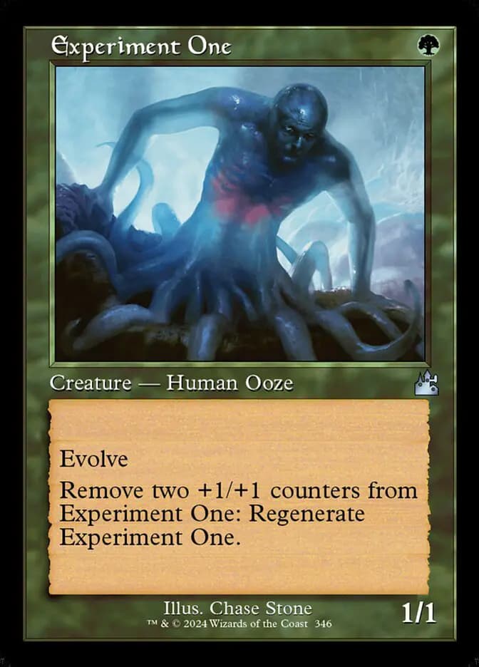 Card image of Experiment One