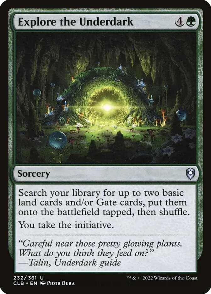 Card image of Explore the Underdark
