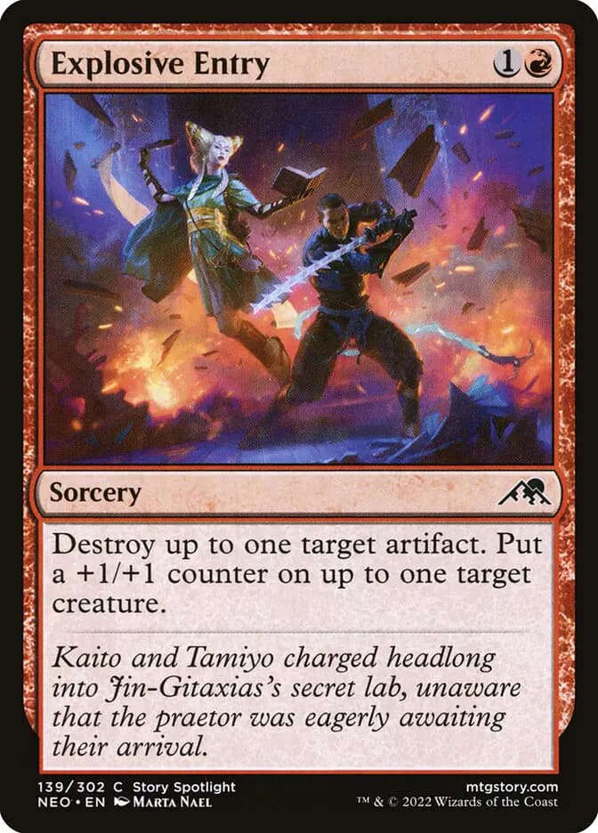 Card image of Explosive Entry