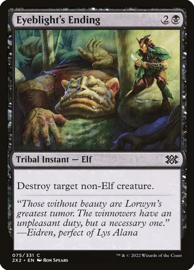 Card image of Eyeblight's Ending