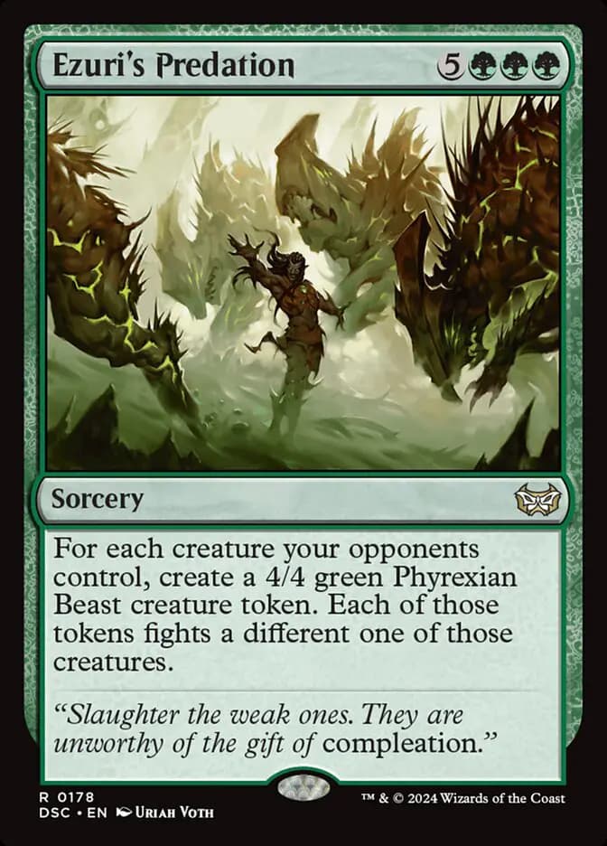 Card image of Ezuri's Predation