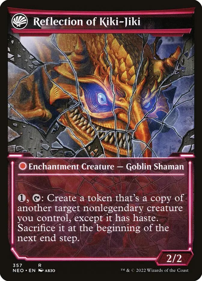 Card image of Fable of the Mirror-Breaker / Reflection of Kiki-Jiki