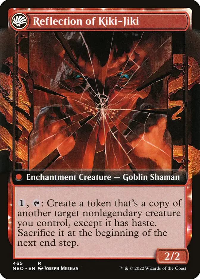 Card image of Fable of the Mirror-Breaker / Reflection of Kiki-Jiki