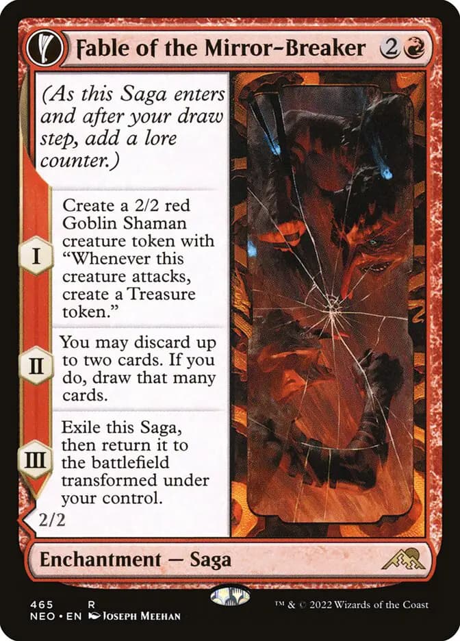 Card image of Fable of the Mirror-Breaker / Reflection of Kiki-Jiki