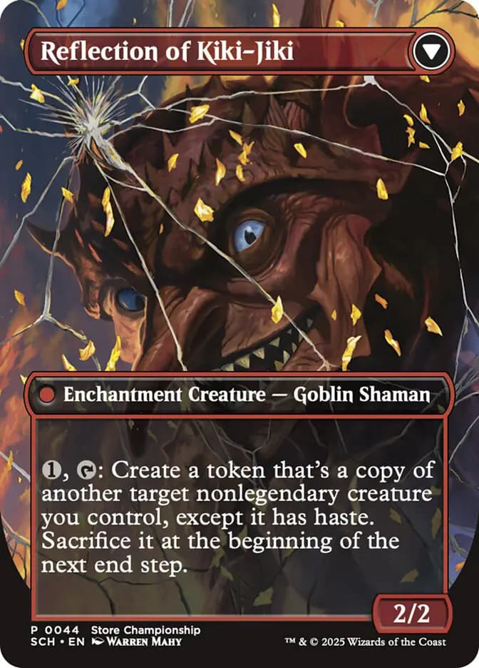 Card image of Fable of the Mirror-Breaker / Reflection of Kiki-Jiki