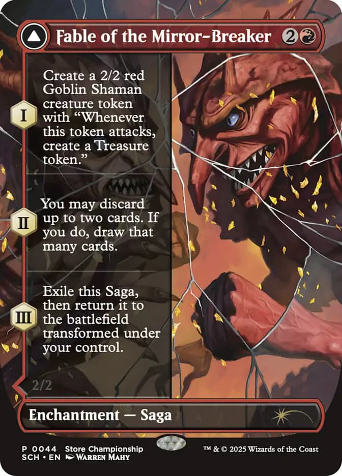 Card image of Fable of the Mirror-Breaker / Reflection of Kiki-Jiki