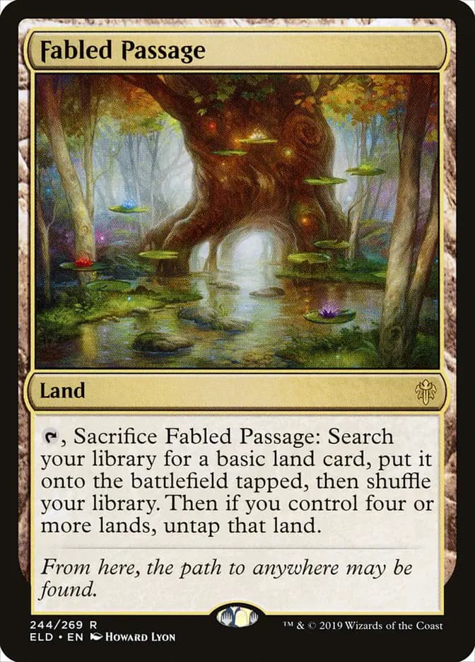 Card image of Fabled Passage