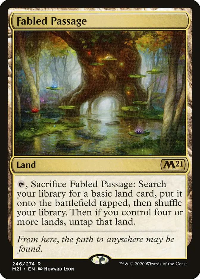 Card image of Fabled Passage