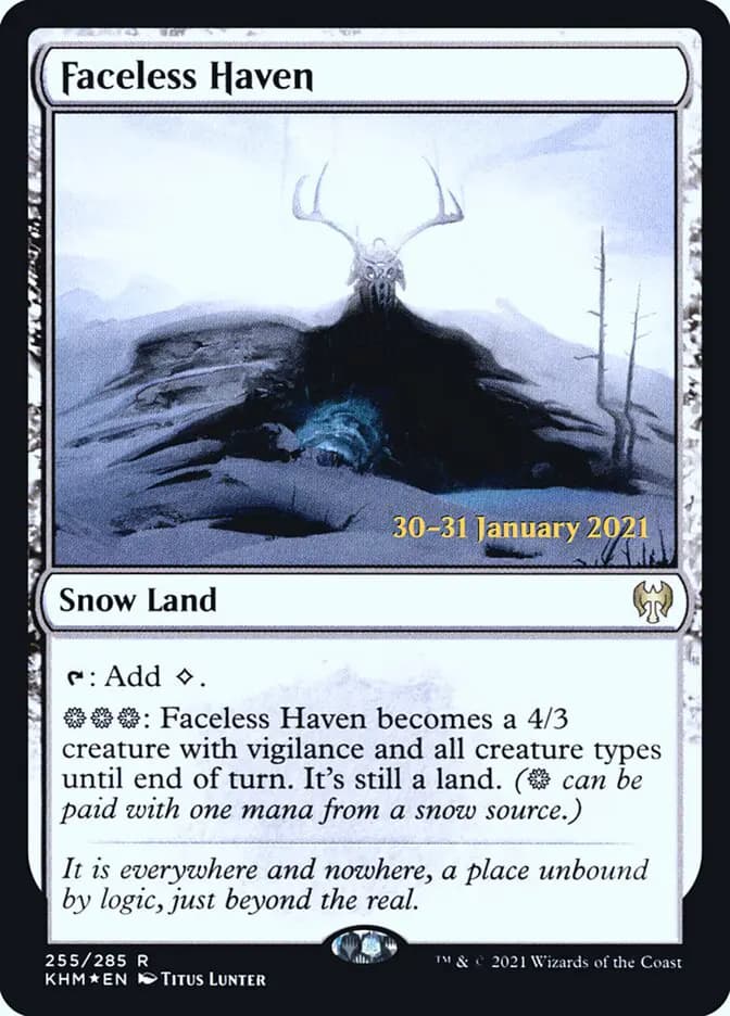 Card image of Faceless Haven