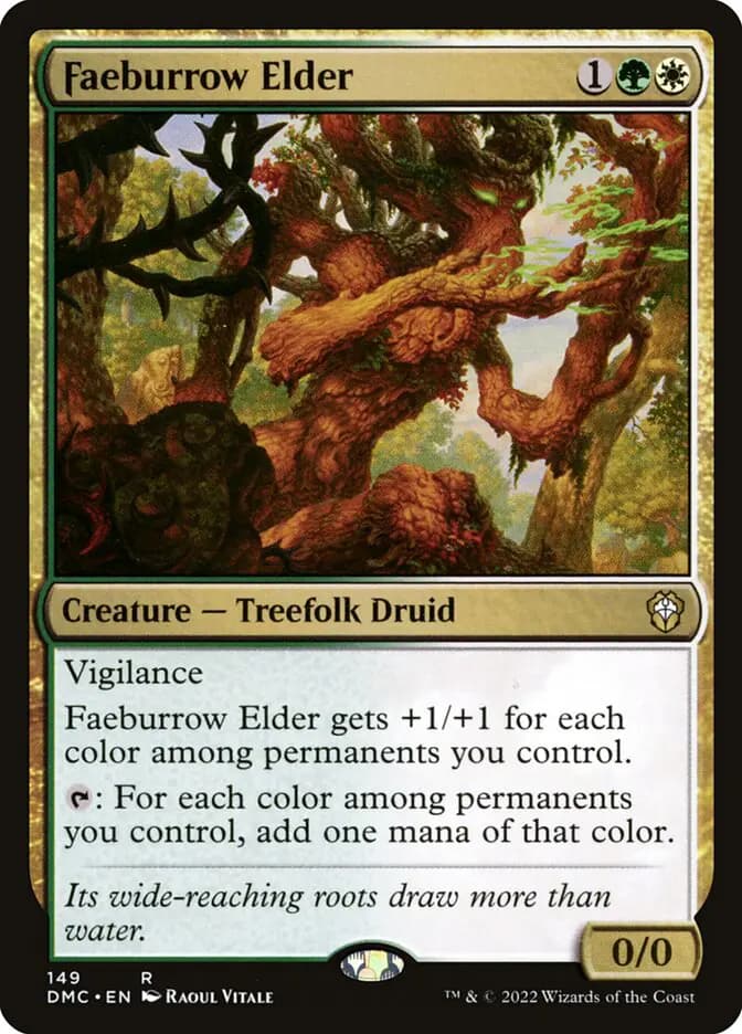 Card image of Faeburrow Elder