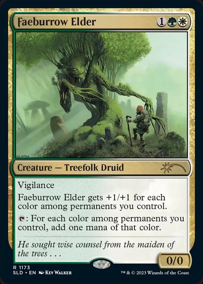 Card image of Faeburrow Elder