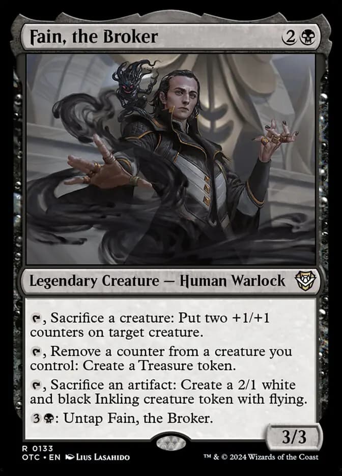 Card image of Fain, the Broker
