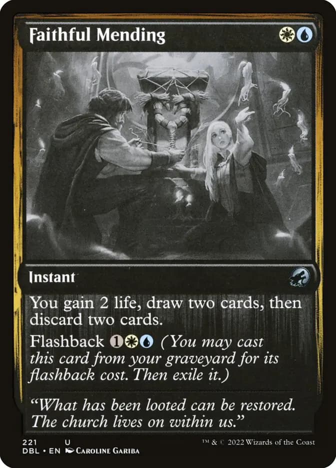 Card image of Faithful Mending