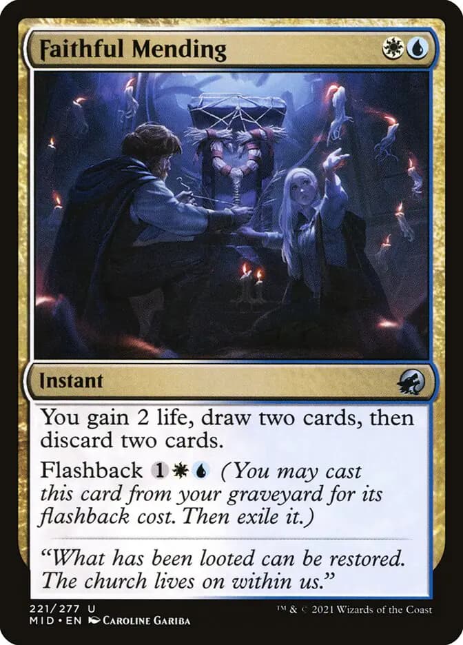 Card image of Faithful Mending