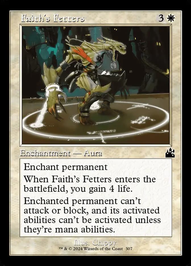 Card image of Faith's Fetters