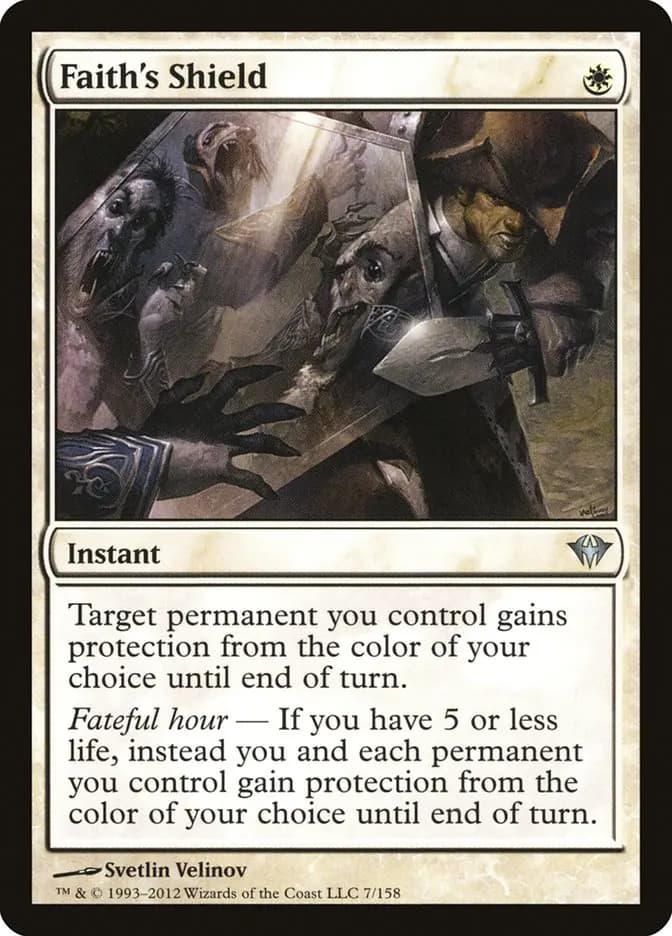 Card image of Faith's Shield