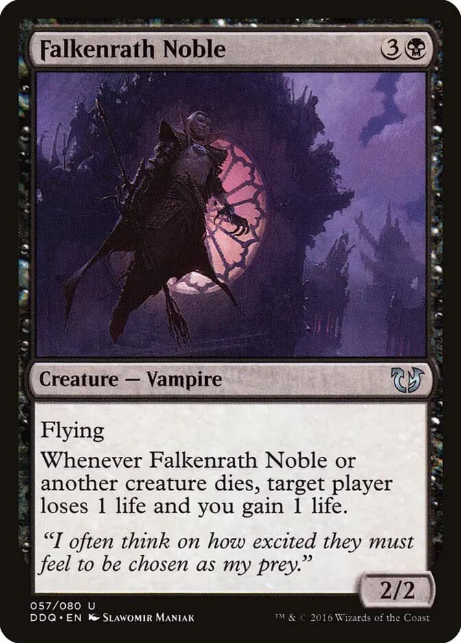 Card image of Falkenrath Noble