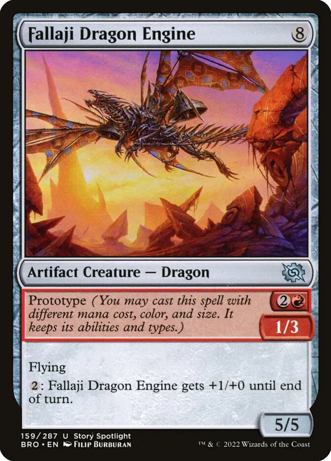 Card image of Fallaji Dragon Engine