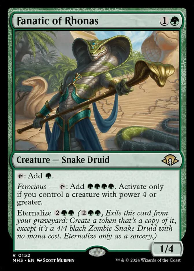 Card image of Fanatic of Rhonas