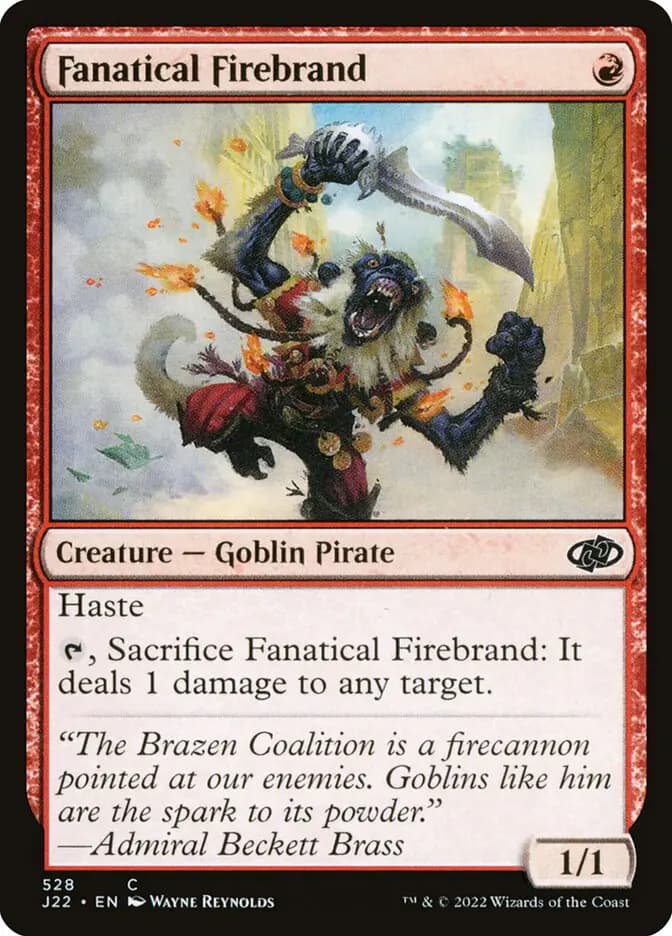 Card image of Fanatical Firebrand