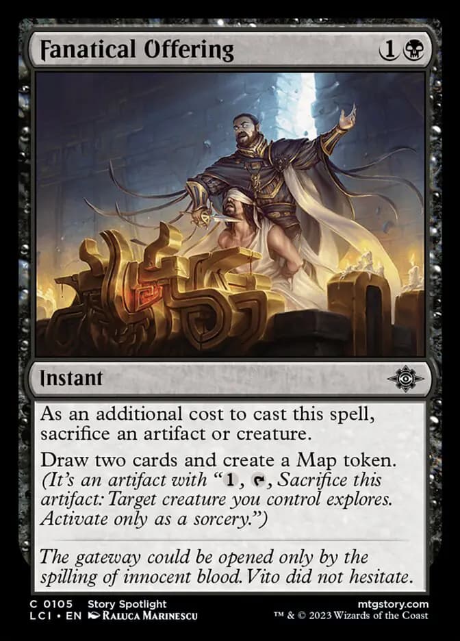 Card image of Fanatical Offering