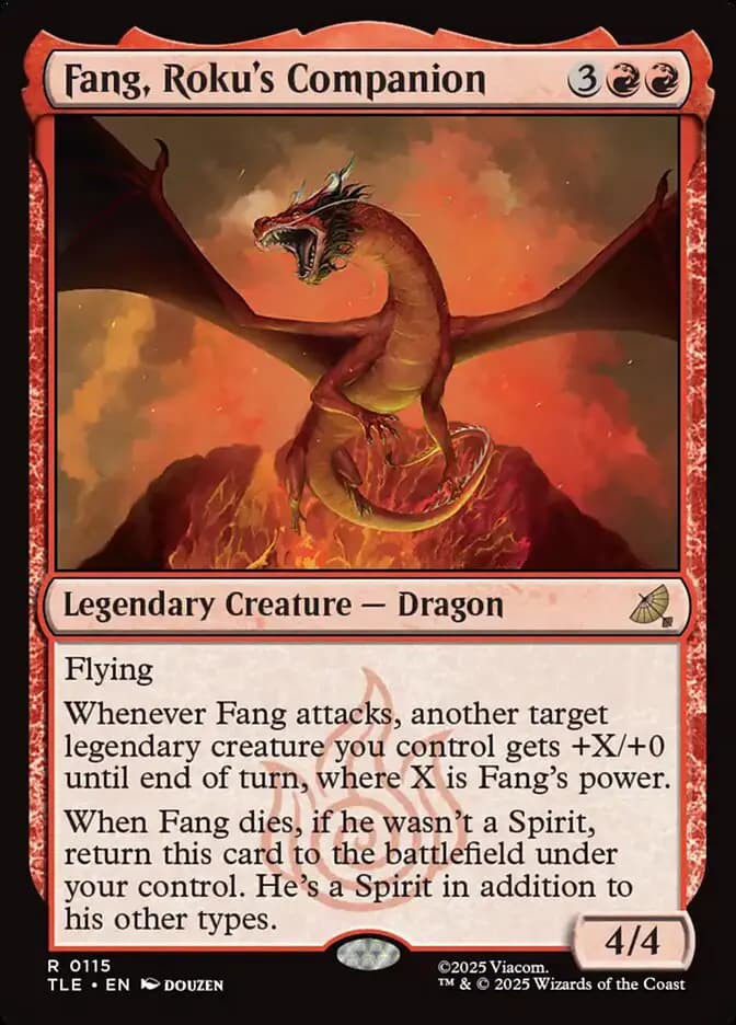 Card image of Fang, Roku's Companion