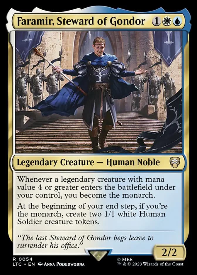 Card image of Faramir, Steward of Gondor