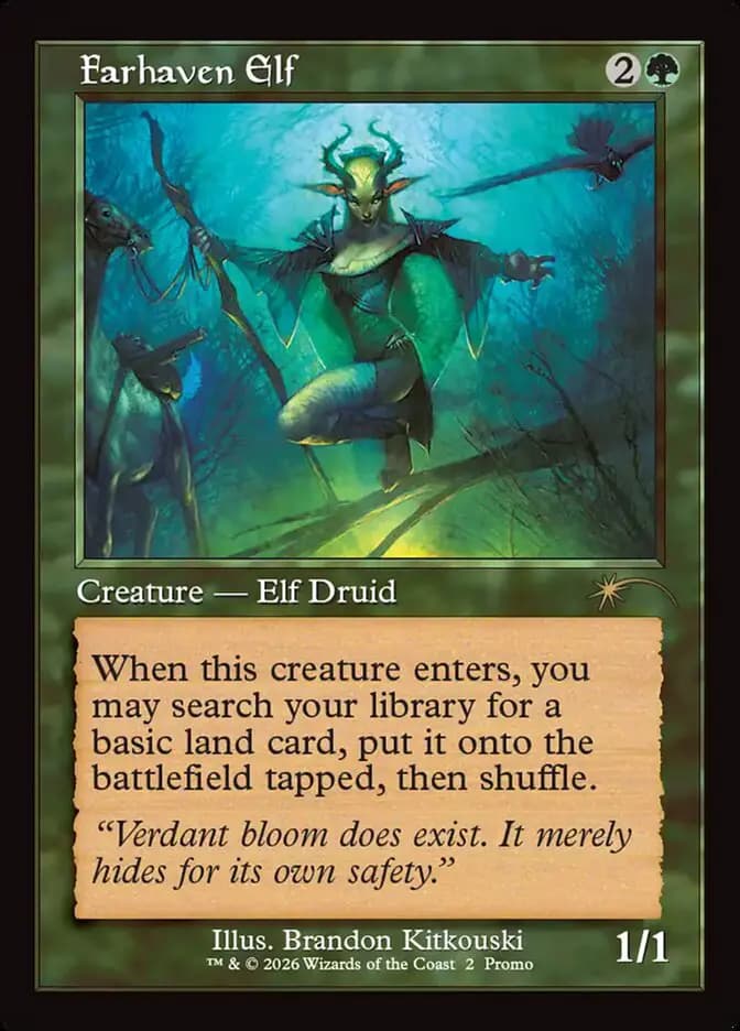 Card image of Farhaven Elf