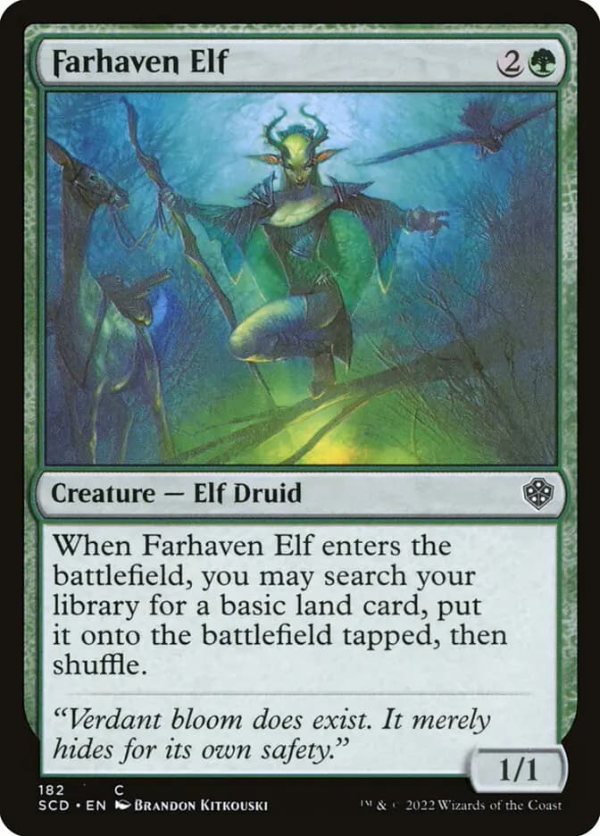 Card image of Farhaven Elf