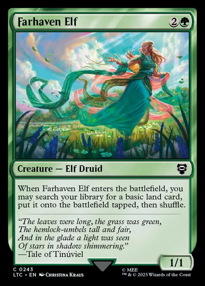 Card image of Farhaven Elf