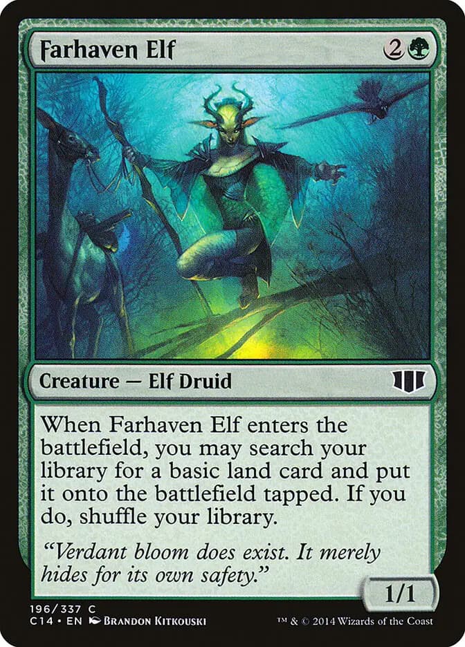 Card image of Farhaven Elf
