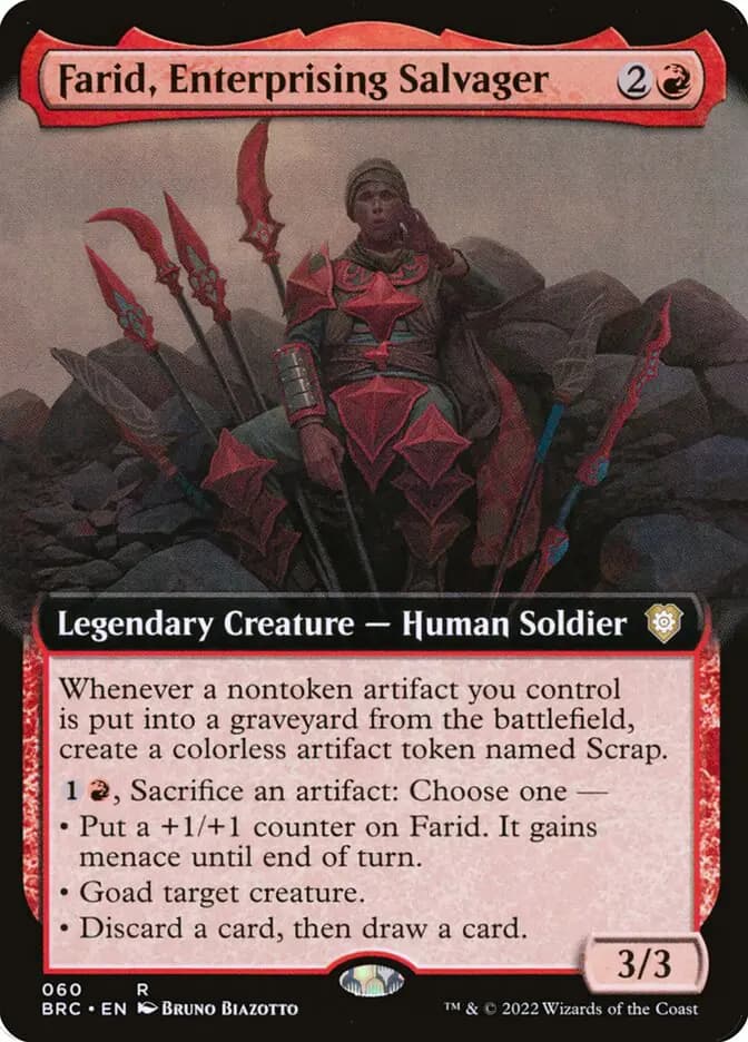 Card image of Farid, Enterprising Salvager